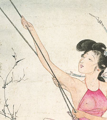 鹿邑-胡也佛的仕女画和最知名的金瓶梅秘戏图